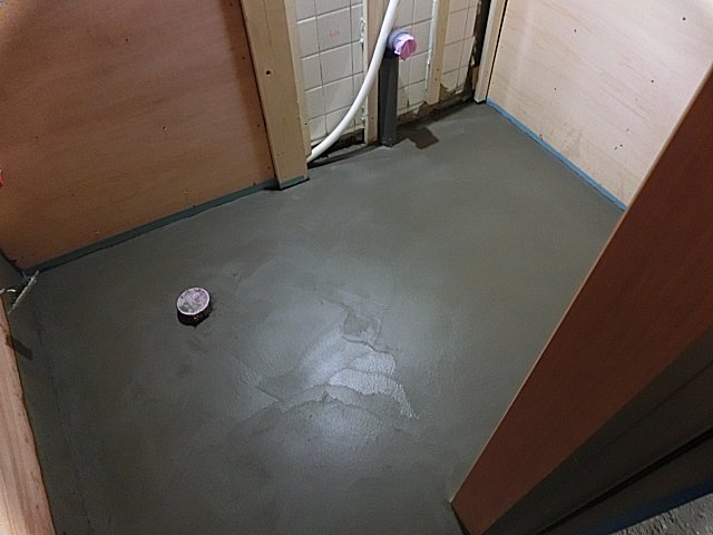 コンクリ等が造作されました。 コンクリ等が造作されました。