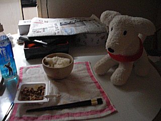 今日も寂しく朝食をとりました。(^o^;) 今日も寂しく朝食をとりました。(^o^;)
