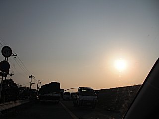 久しぶりの朝日です。(^o^) 久しぶりの朝日です。(^o^)