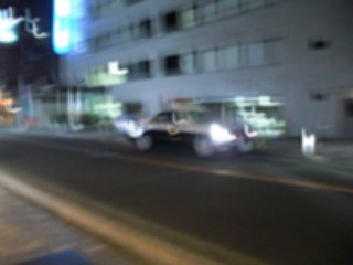 パトカーが停まっていました。(^o^;) パトカーが停まっていました。(^o^;)