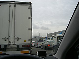 近畿道の慢性的渋滞 近畿道の慢性的渋滞
